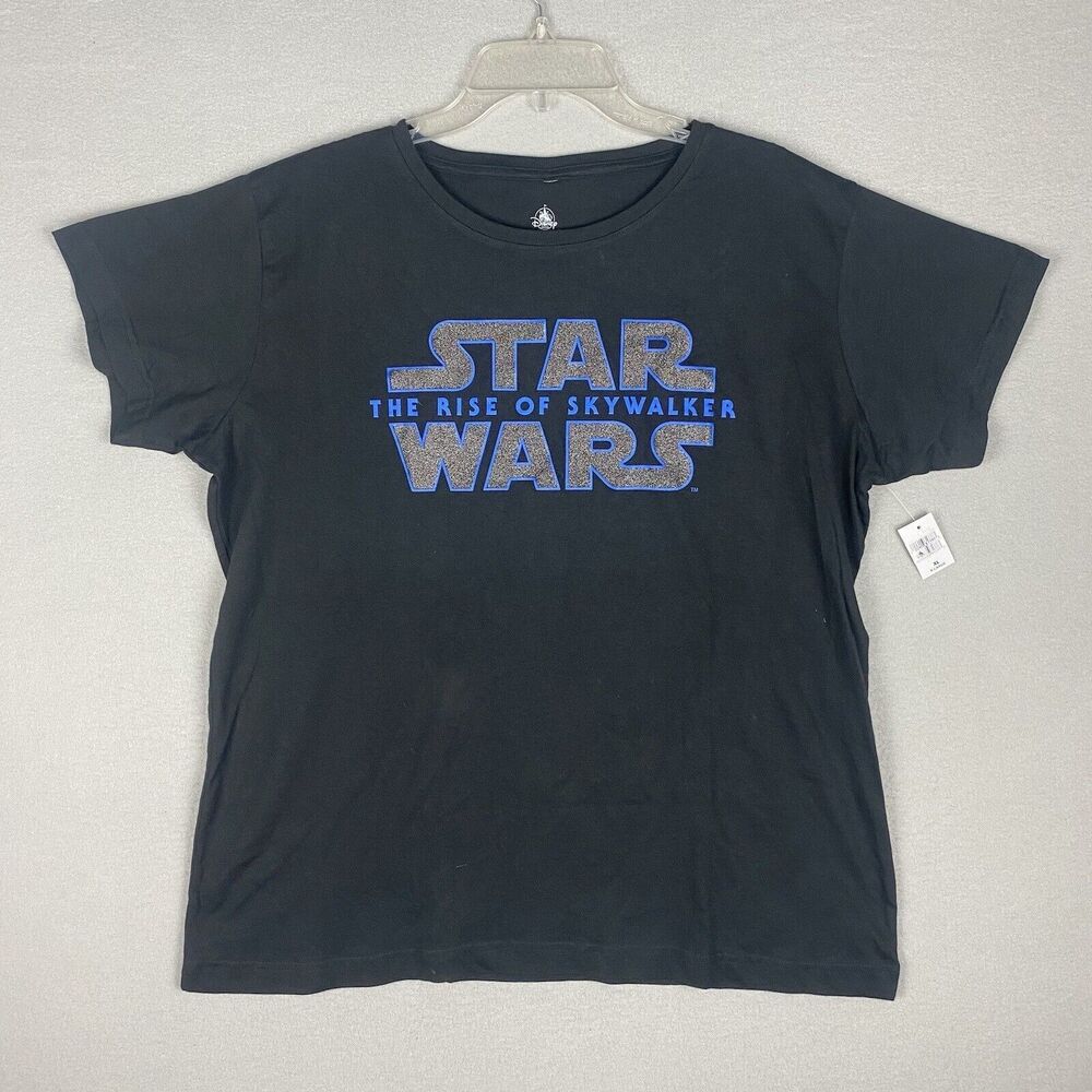 Star Wars Disney Tee Shirt Black XL Mens Unisex Rise of Skywalker Graphic NWT